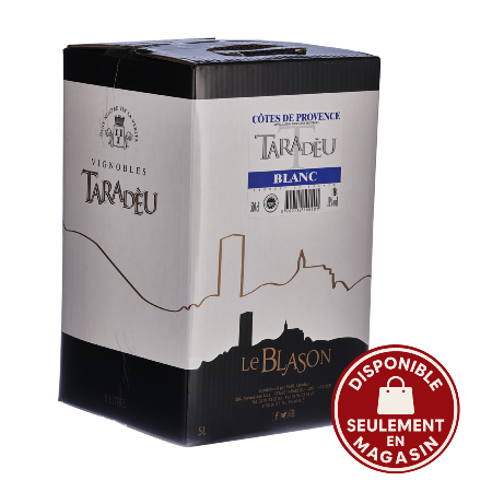 BIB AOP BLANC 5L